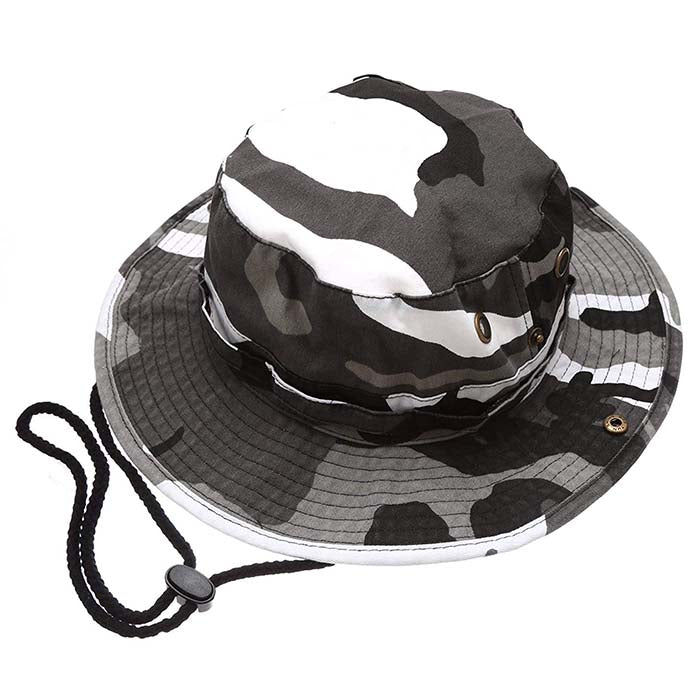 Camo Safari Bucket Hats