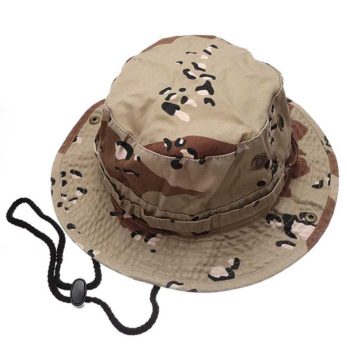 Camo Safari Bucket Hats