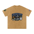The Connecticut Collection Snow Washed Oversized Cotton T-Shirt