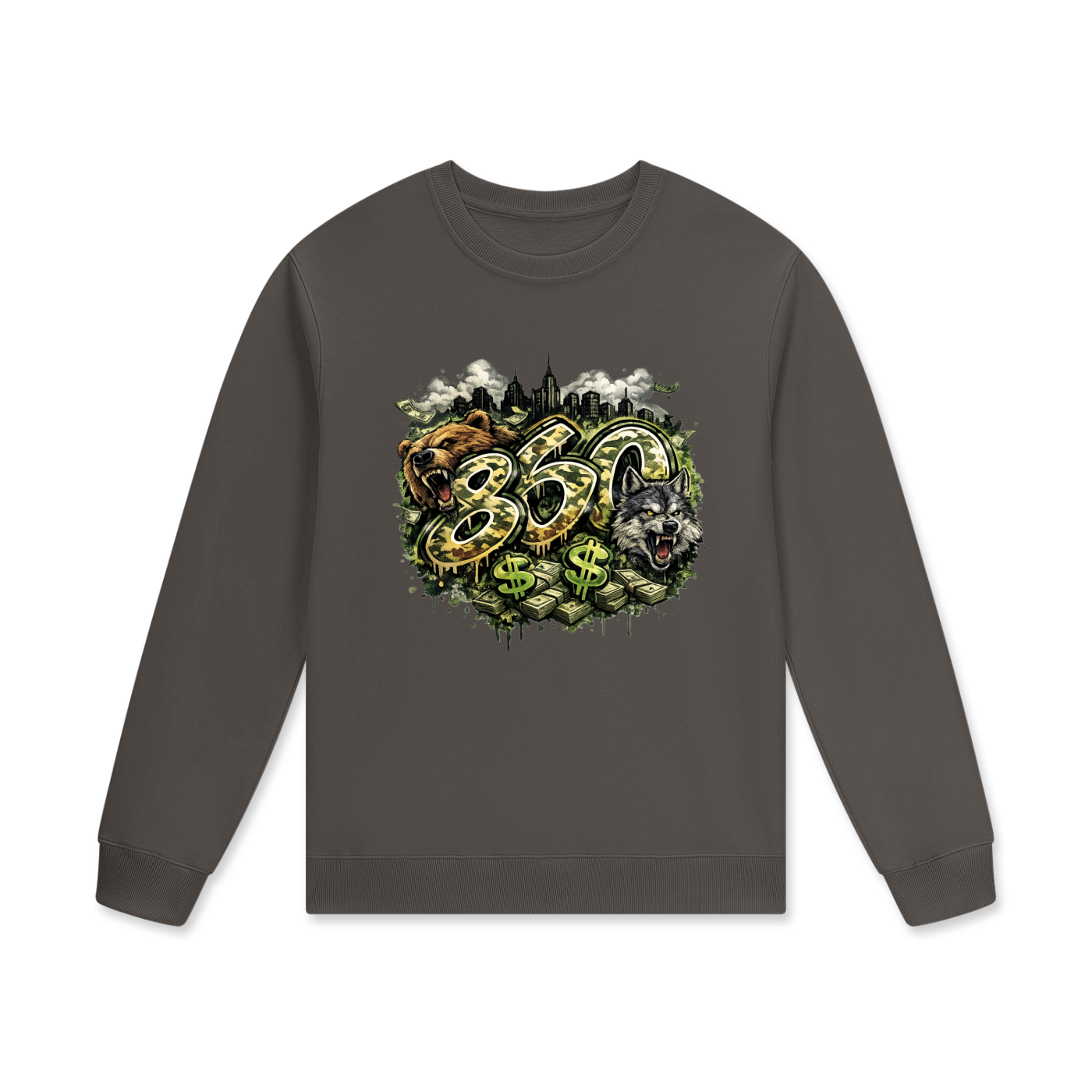 860 The Connecticut Collection Streetwear Unisex Cotton Pullover