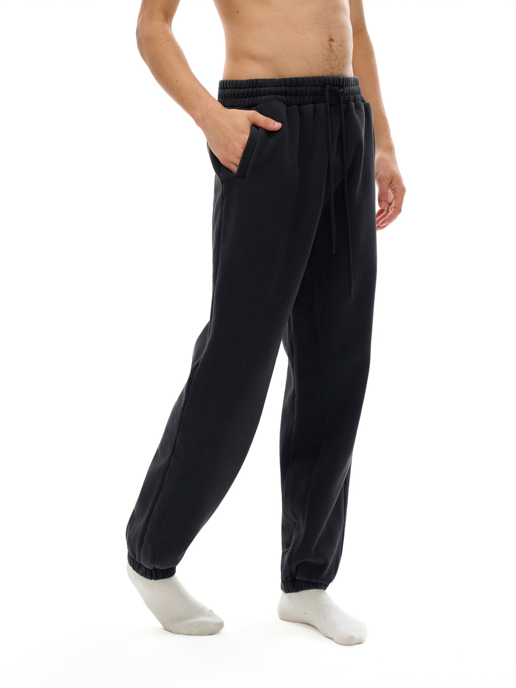 The Connecticut Collection Fleeced Jogger Sweatpants