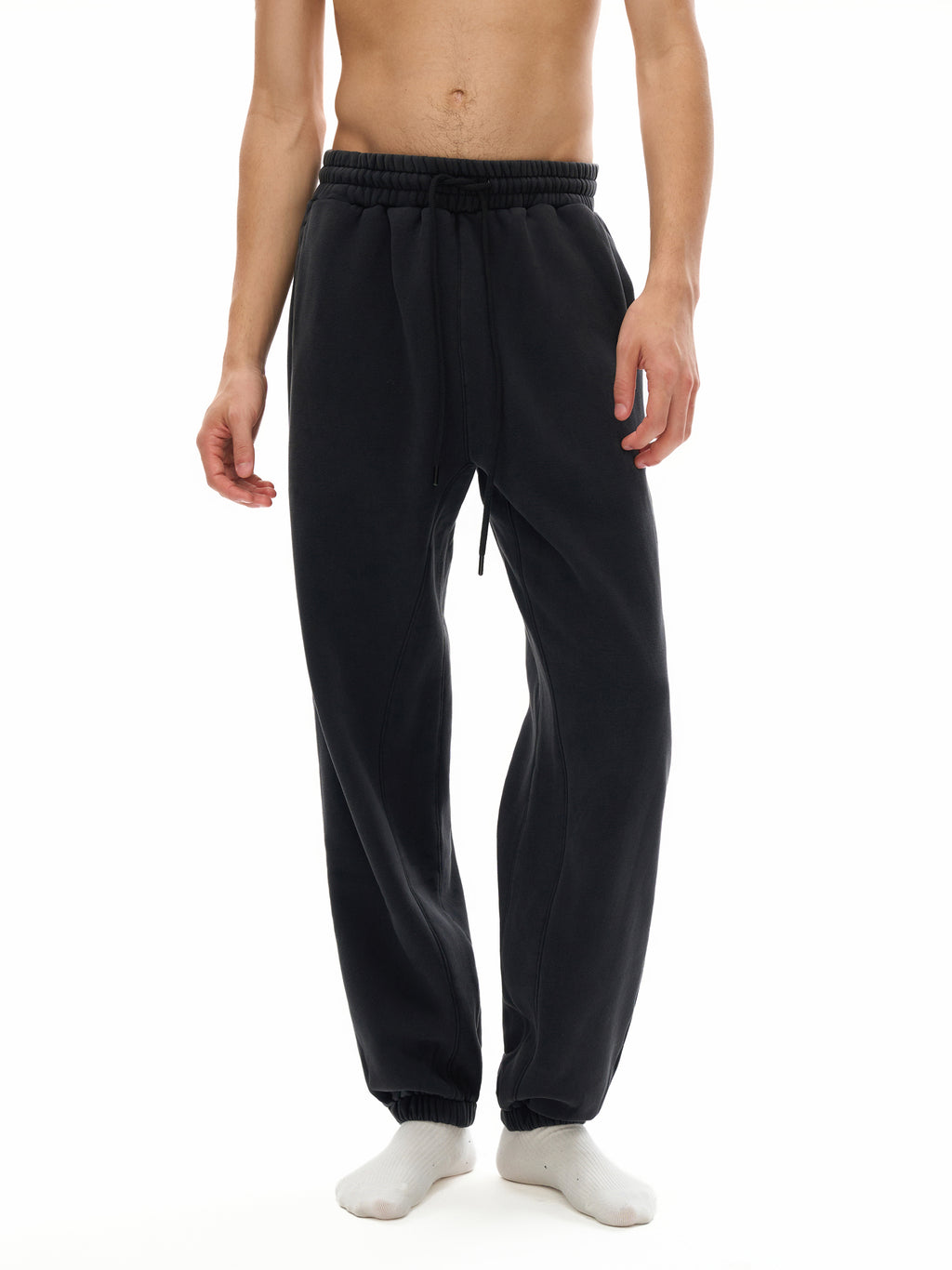 The Connecticut Collection Fleeced Jogger Sweatpants